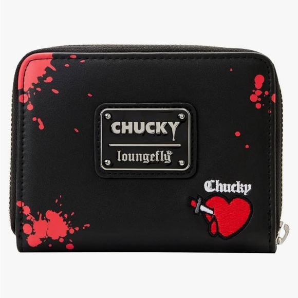 Loungefly Universal Bride Of Chucky Happy Couple Tiffany Zip-Around Wallet New - Picture 9 of 9